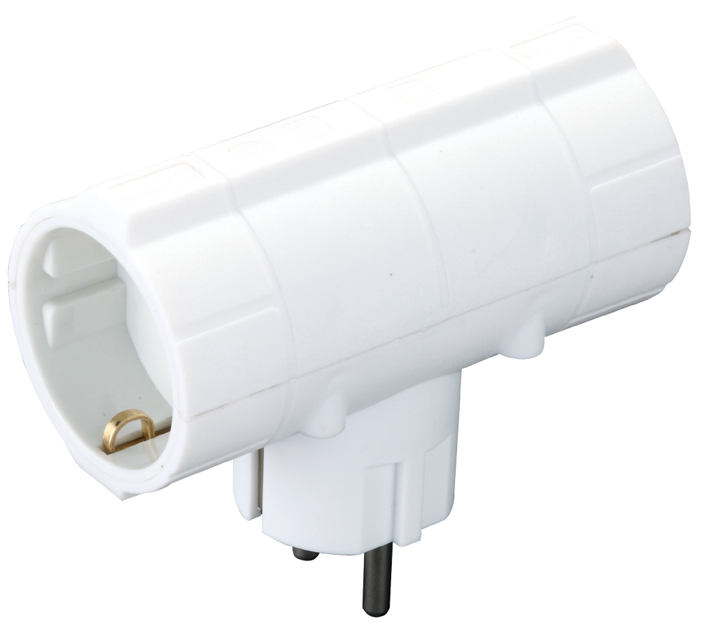 [GM10068] Ladrón 2 huecos sin interruptor